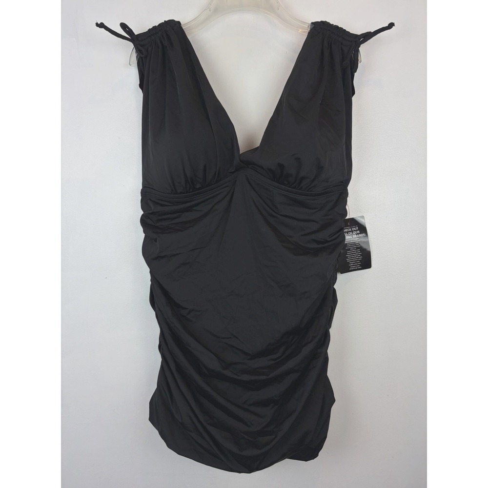 Swimsuits for All One Piece Swimsuit Women 18 Ruched Waist Flattering New